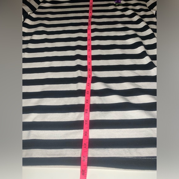 Broken Promises Thornless Stripe T-Shirt Black and White Tee - Picture 6 of 9